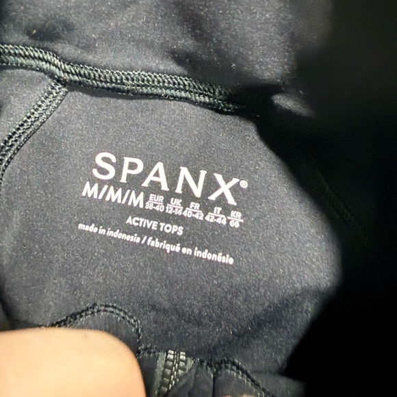 Spanx zipper long sleeve sweater - Picture 3 of 3